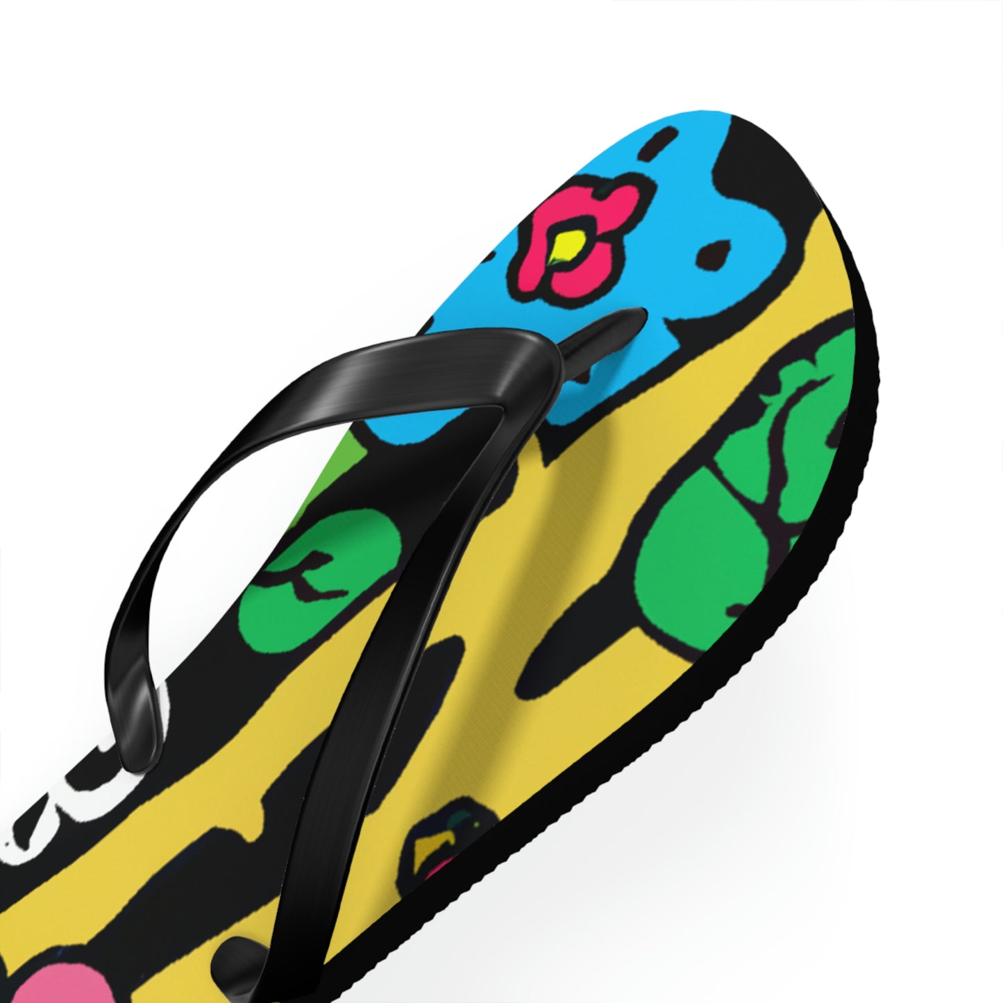 The Enchanted Garden of Wonders - The Alien Flip Flops