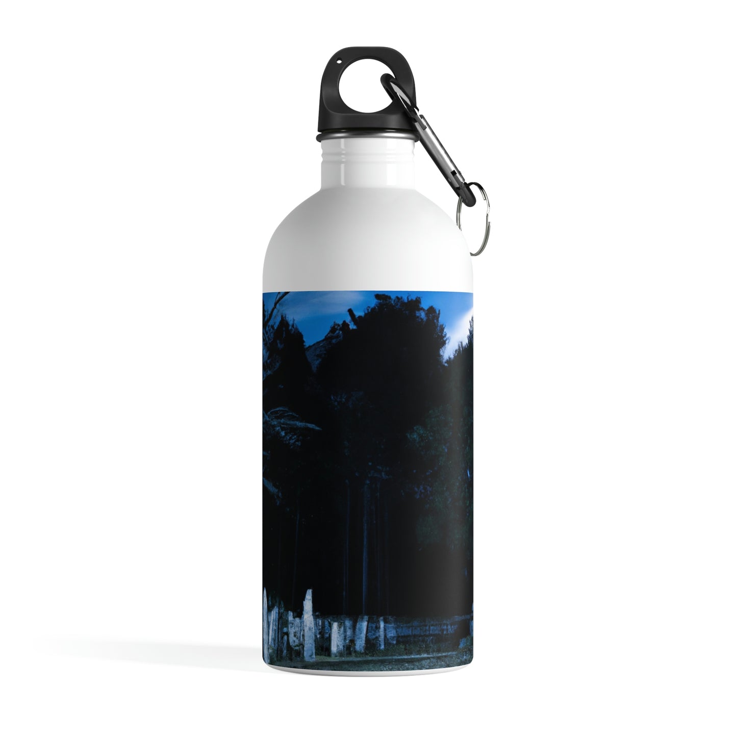 "Nightfall in the Forgotten Graveyard" - The Alien Stainless Steel Water Bottle