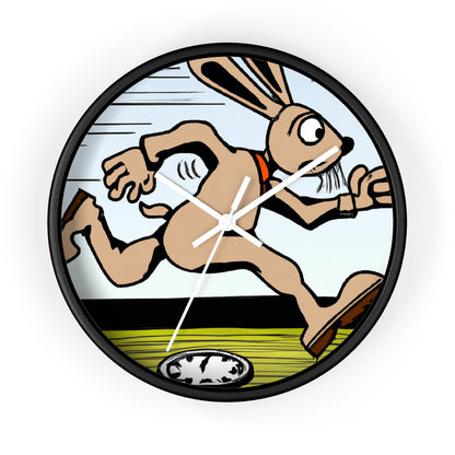 "The Great Hare-Racing Rush." - The Alien Wall Clock