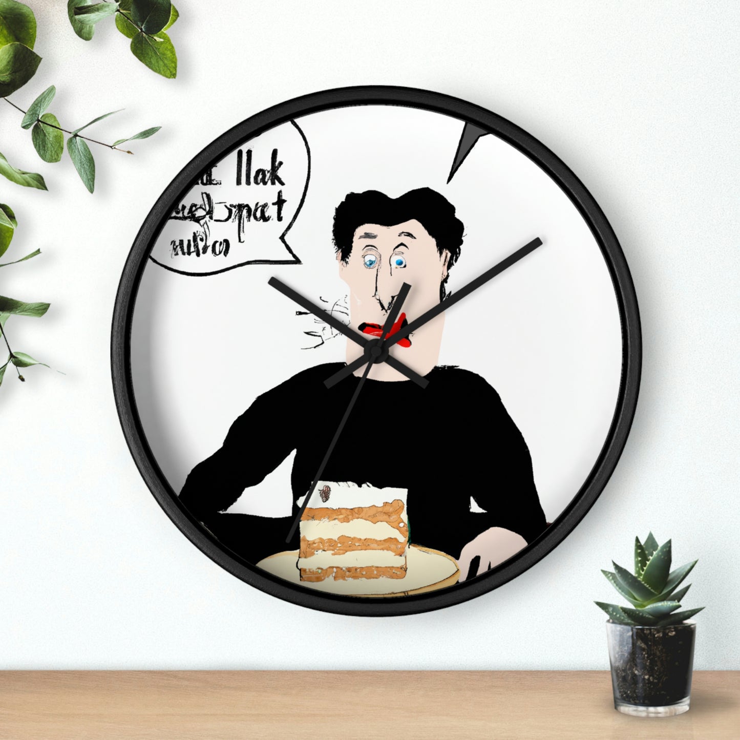 "A Slice of Misfortune" - The Alien Wall Clock