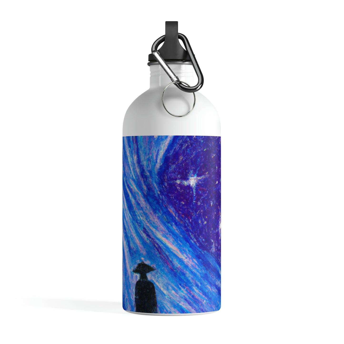 „A Starlit Solace“ – Die Alien-Edelstahl-Wasserflasche