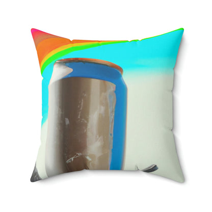 "A Toast To Possibility" - The Alien Square Pillow