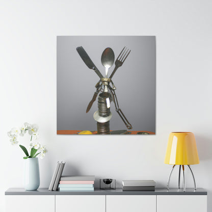 "Kitchen Sculpture Creations" - Canvas