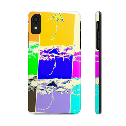 "Kites Aflatter in the Vibrant Sky" - Die Alien Tough Phone Cases