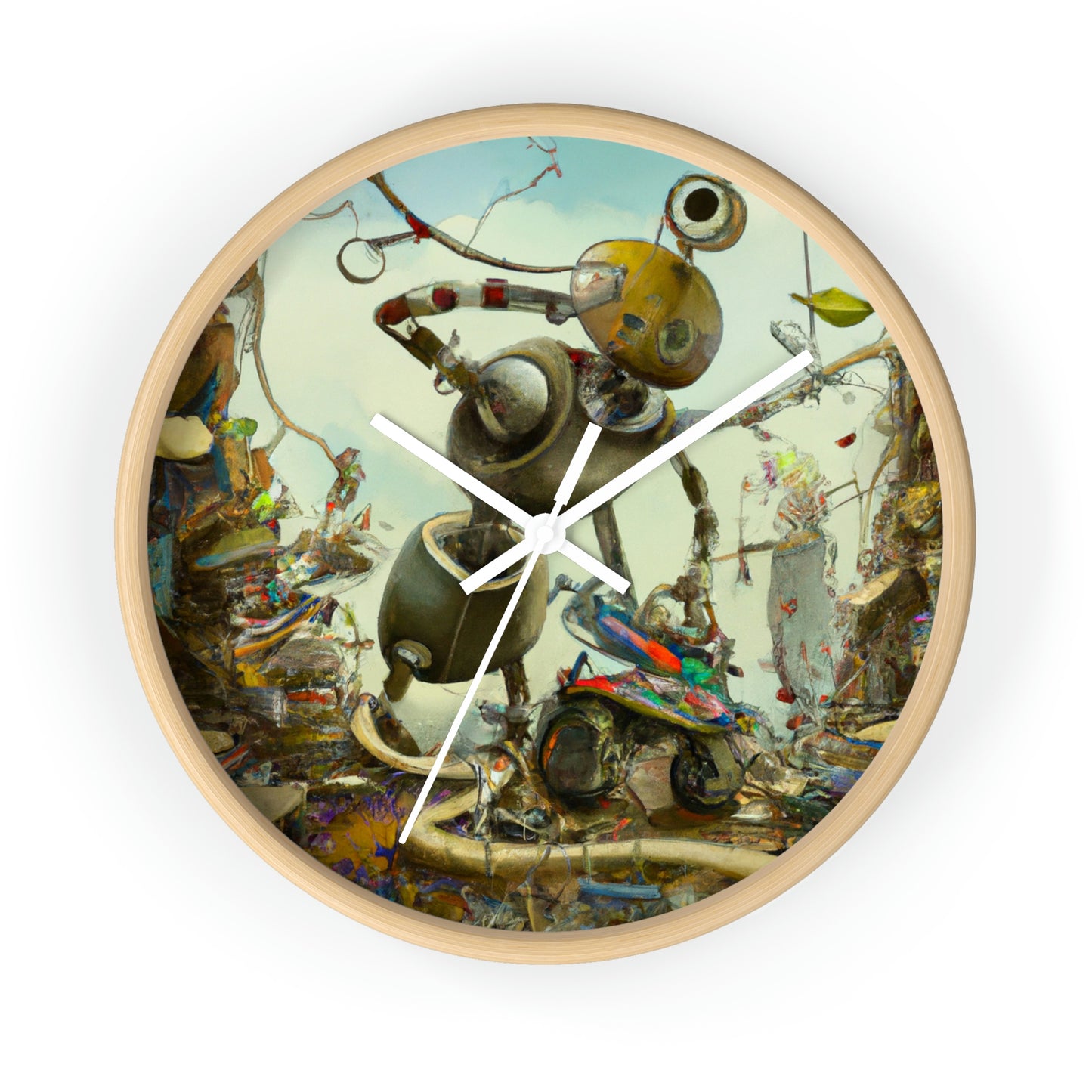 Robot Rejuvenates the Wilds - The Alien Wall Clock