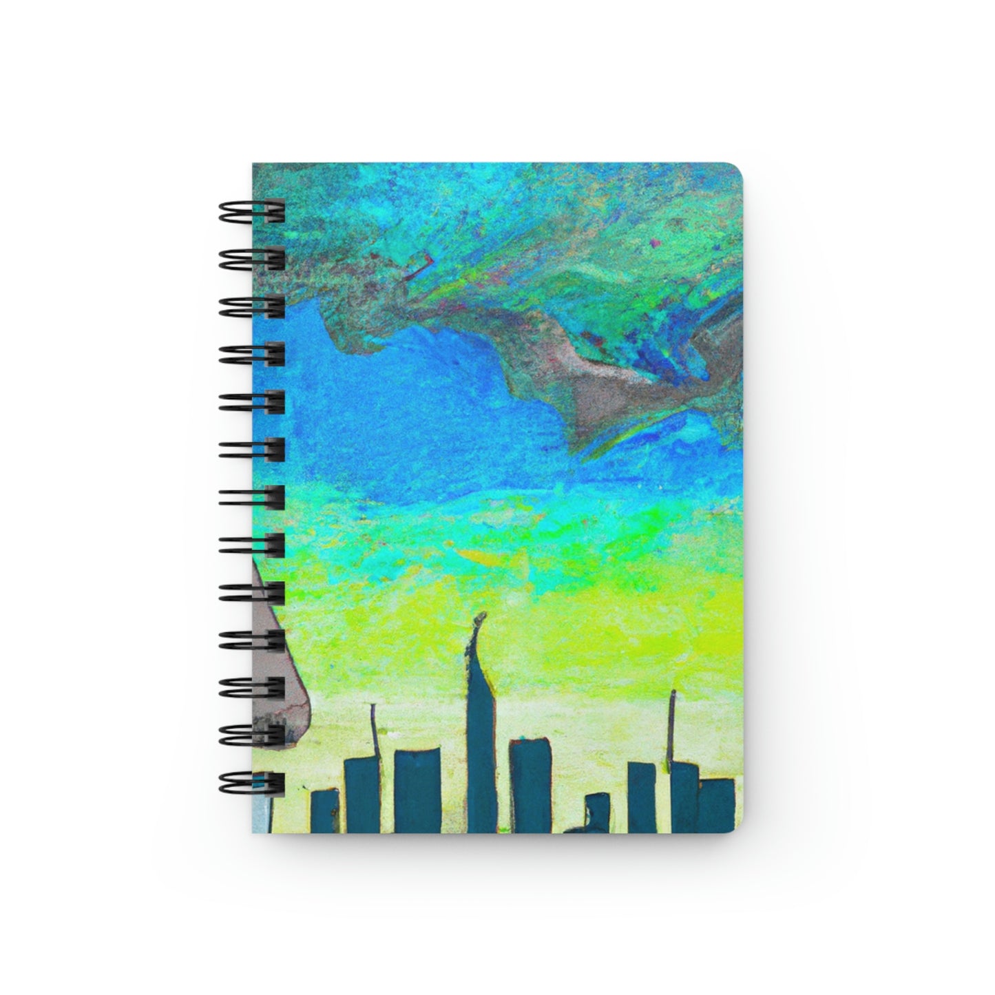 "Majestic Morning Reflections" - The Alien Spiral Bound Journal