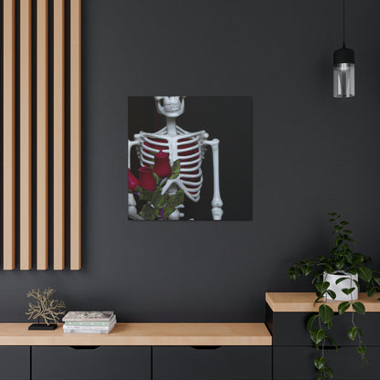 "The Skeletal Romantic" - The Alien Canva