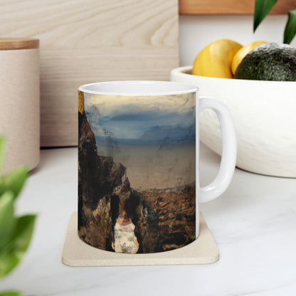 "Lonely Beacon on the Shore" - Taza de cerámica The Alien 11 oz