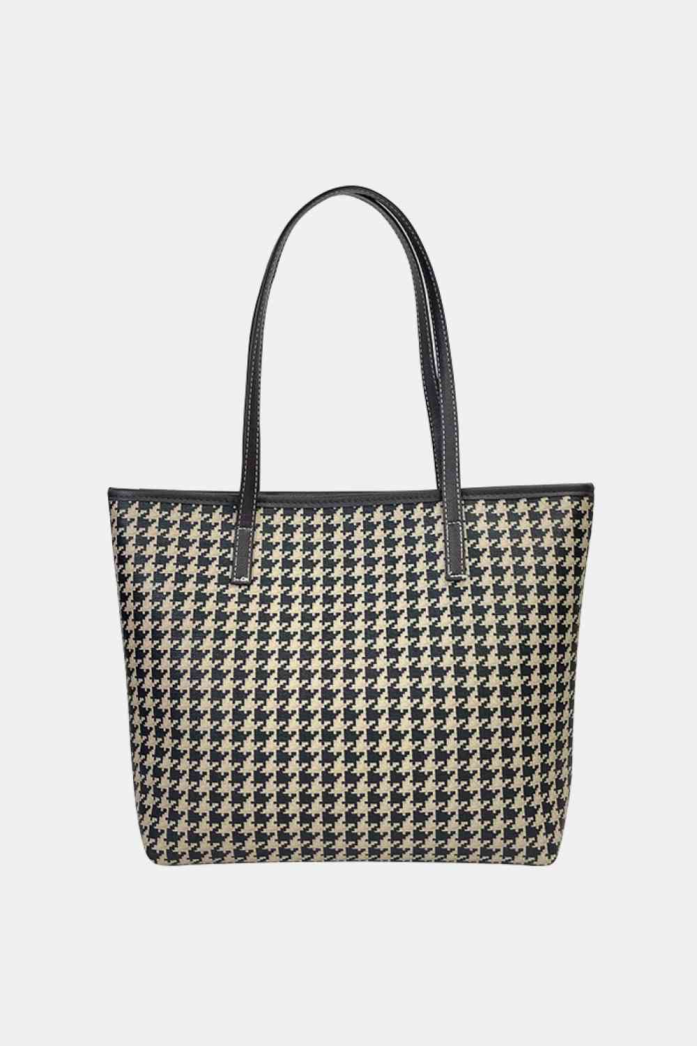 Bolso tote de cuero de PU estampado