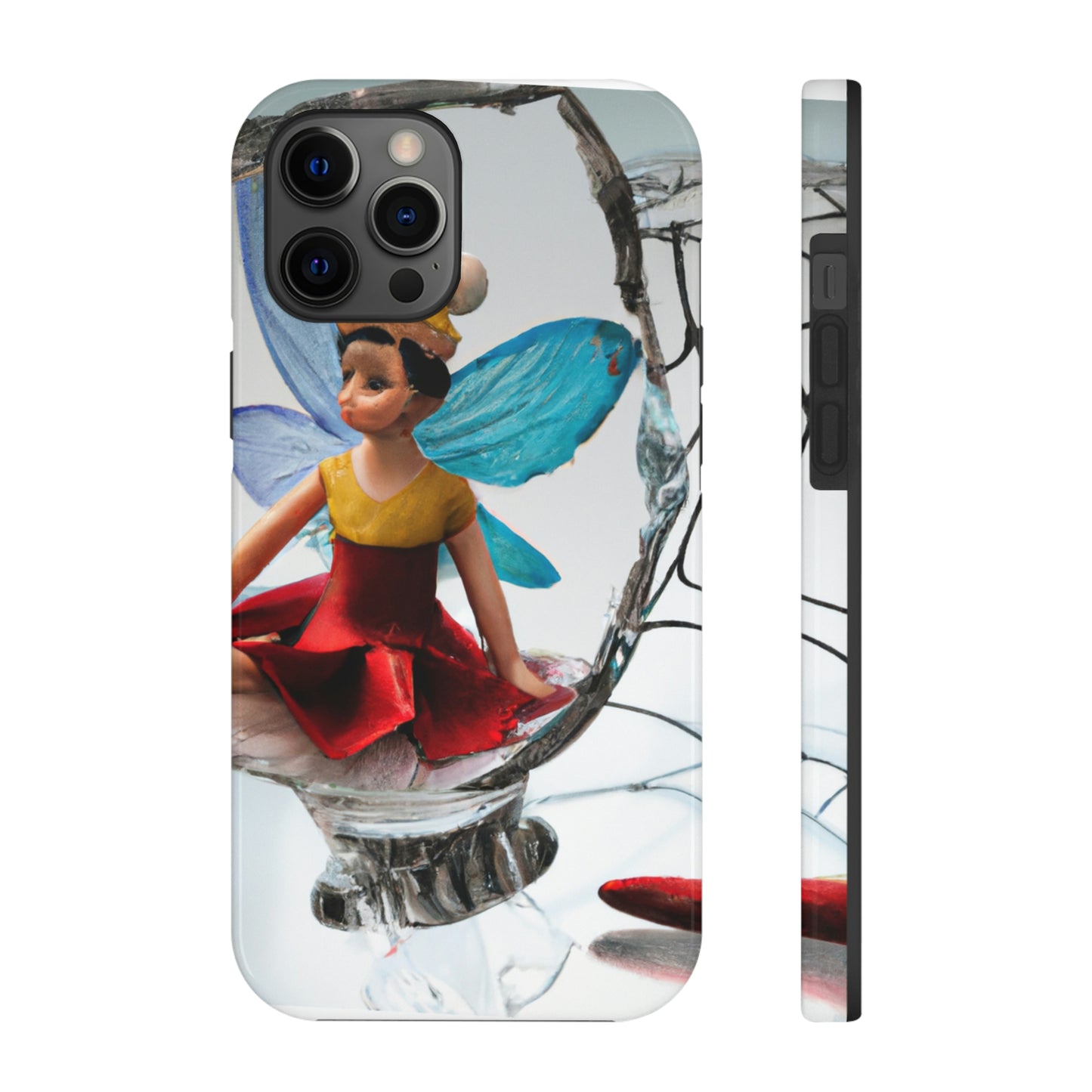 "Cursed Memories: The Broken Fairy's Plight" - The Alien Tough Phone Cases