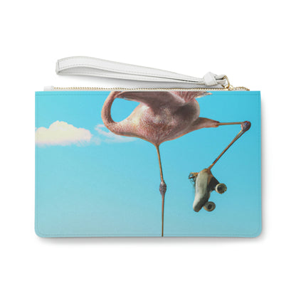 "Flamingo Skates!" - The Alien Clutch Bag