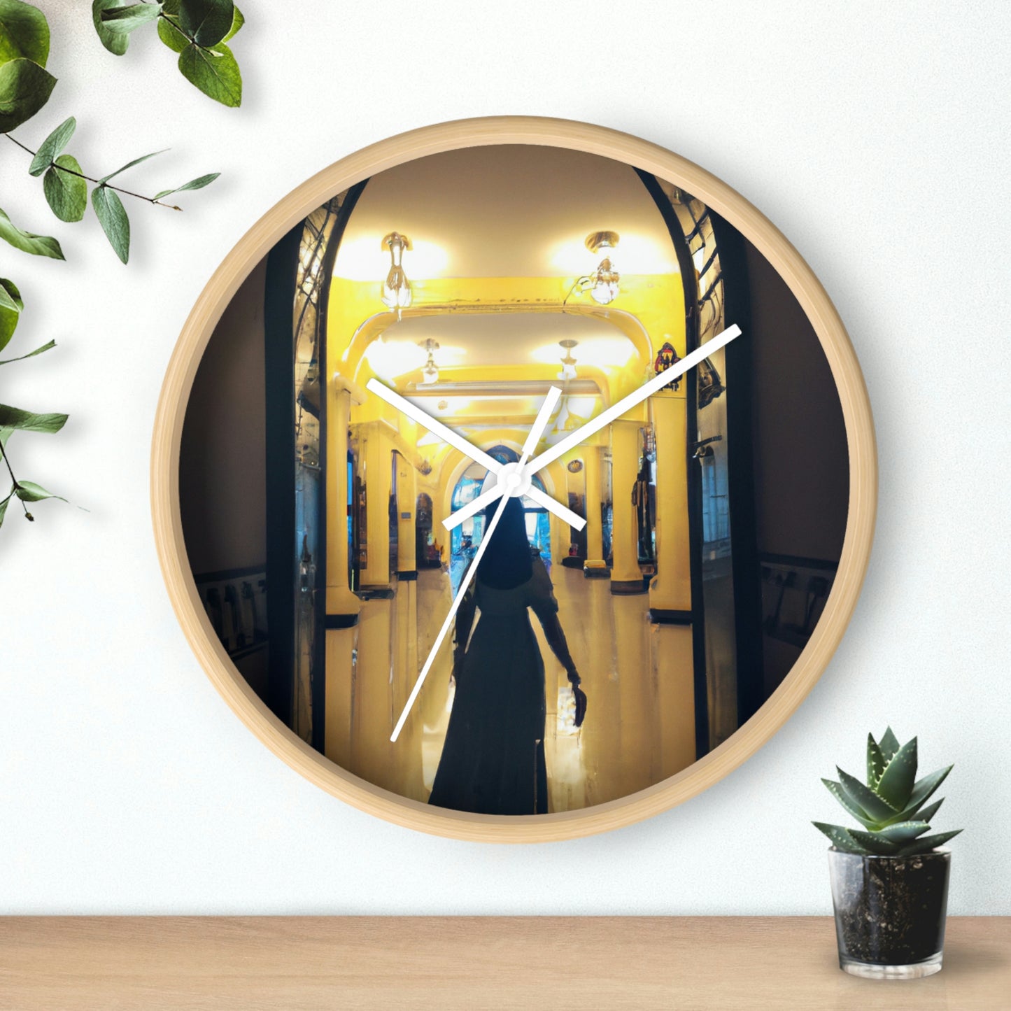 "Escape From the Enchanted Palace" - El reloj de pared alienígena