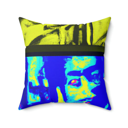 "Clearing the Mist of Uncertainty" - The Alien Square Pillow