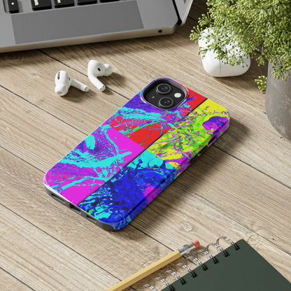 "Ein Regenbogen aus gefiederten Freunden" - Die Alien Tough Phone Cases