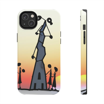 "Forgotten in the Sunset" - The Alien Tough Phone Cases