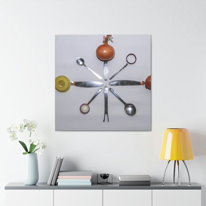 "Kitchen Creativity: A Creative Art Project" - Canvas