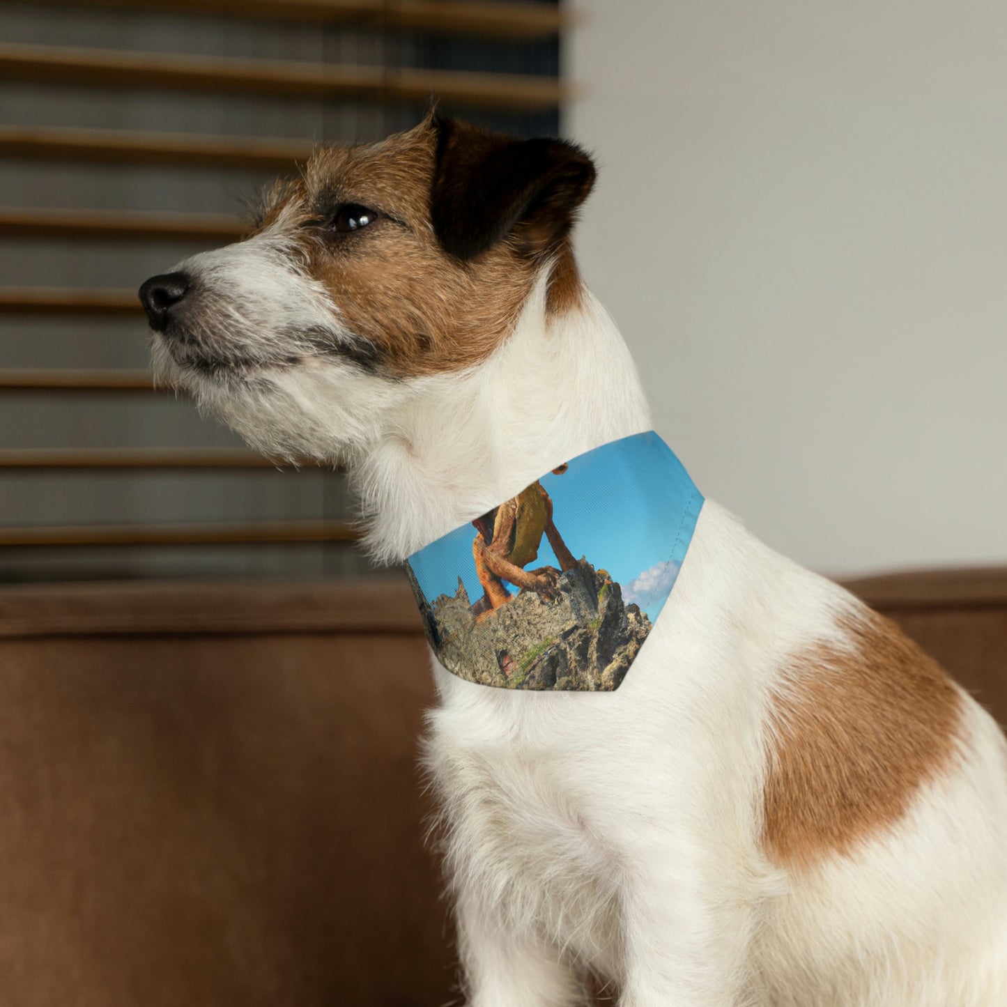 "Dragon Throne of ancients" - The Alien Pet Bandana Collar