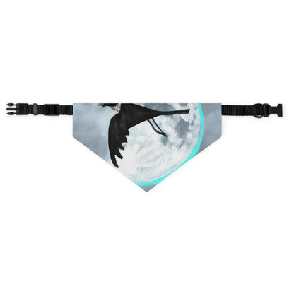 "Lunar Plunge" - The Alien Pet Bandana Collar