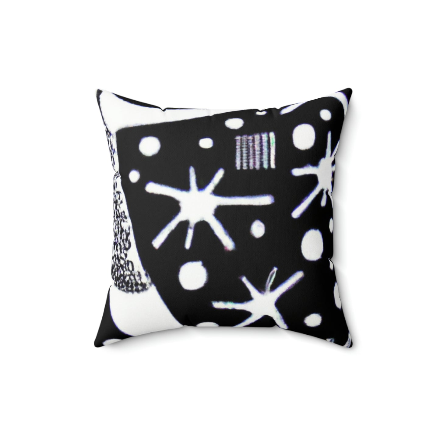 "Dancing Among the Galactic Light" - The Alien Square Pillow