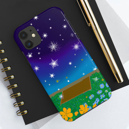 "A Celestial Garden of Color" - The Alien Tough Phone Cases