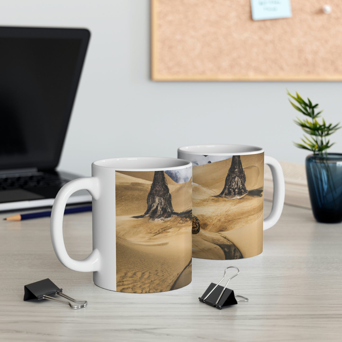 The Mirage of the Desert Sands - The Alien Ceramic Mug 11 oz