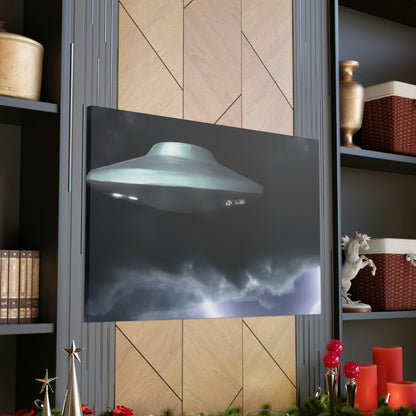 "Stormy Encounter" - The Alien Canva