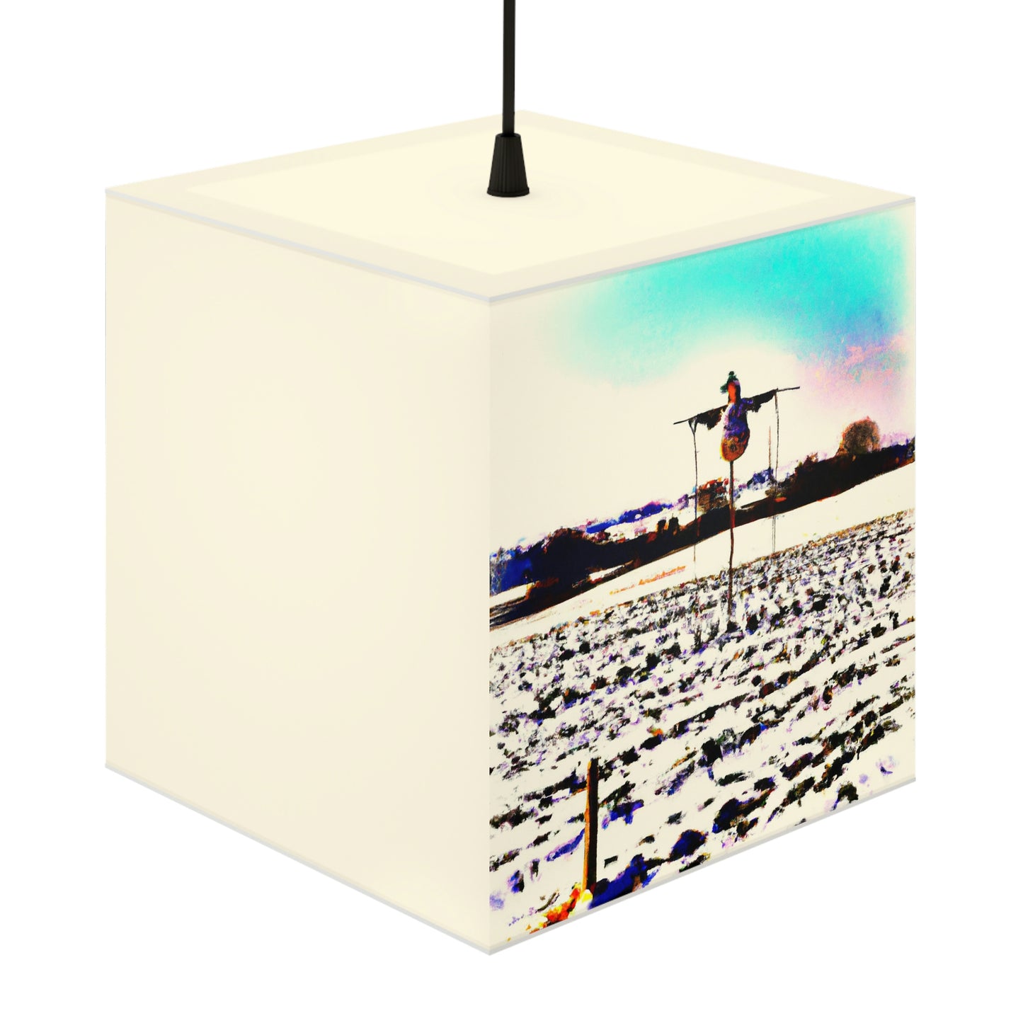 "A Winter Vigilance" - The Alien Light Cube Lamp