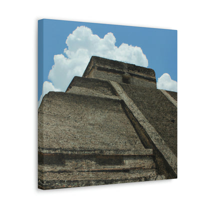 "The Ancient Pyramid's Hidden Treasures" - The Alien Canva