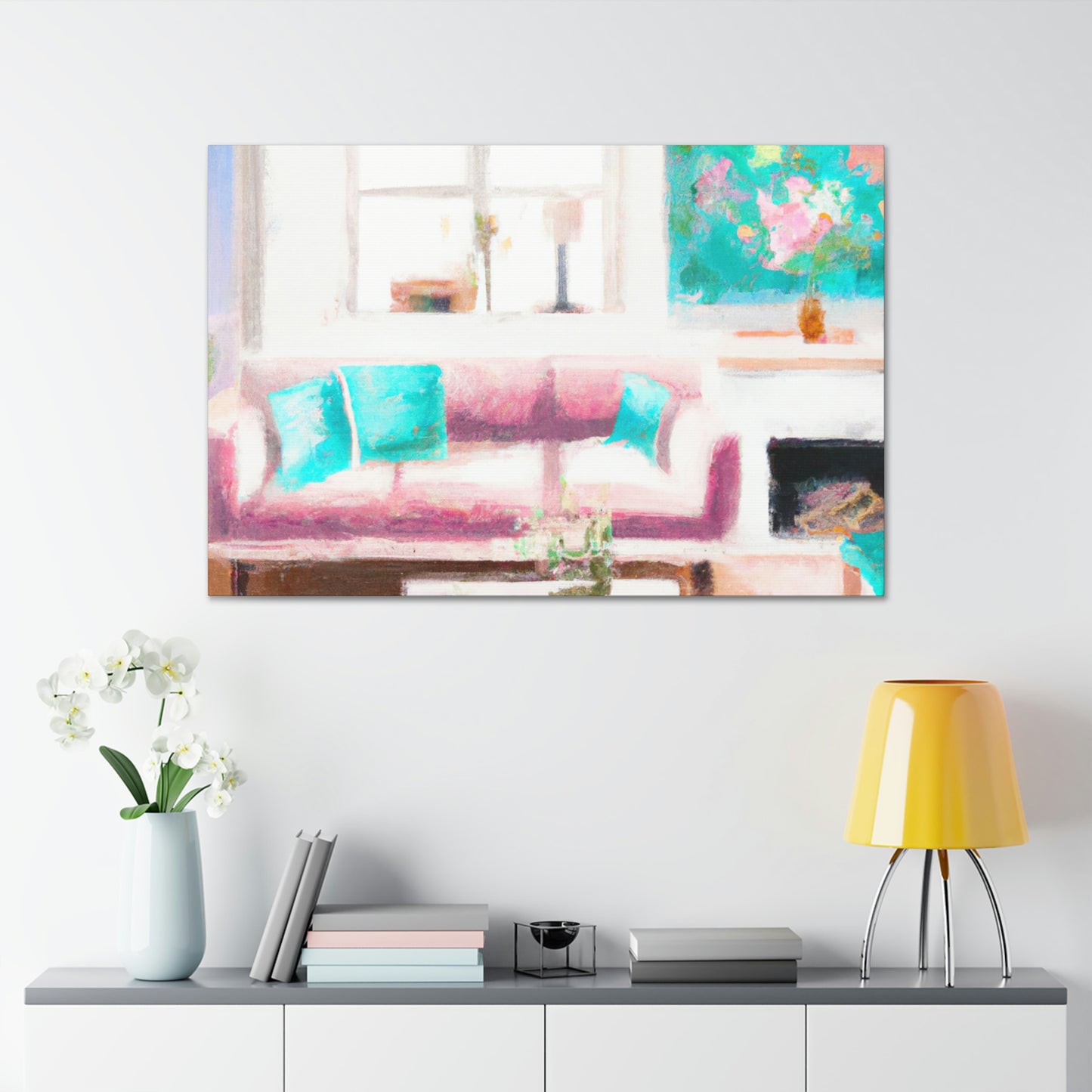 "Home Life in Art: Capture the Essence of Your Space" - Leinwand