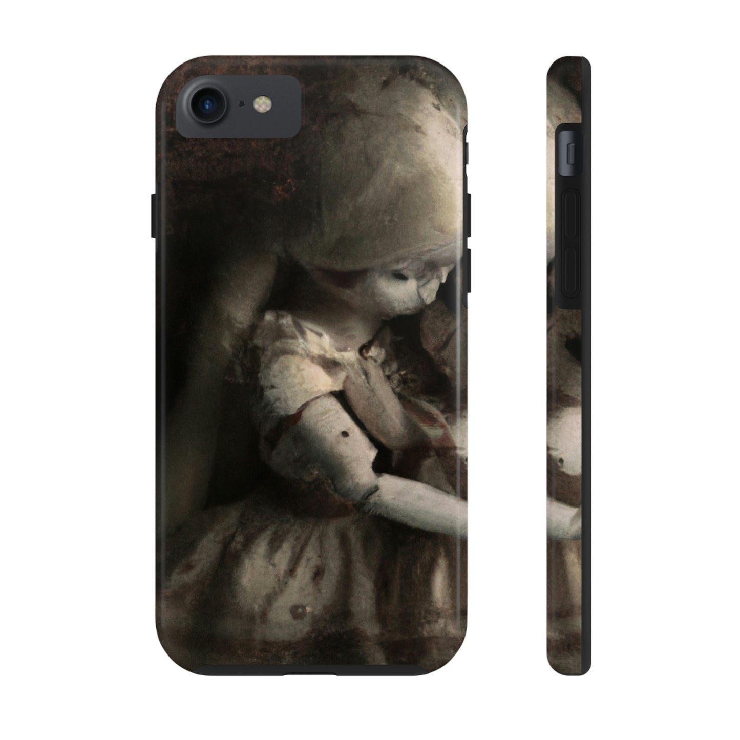 "A Melancholy Tango of Two Dolls" - The Alien Tough Phone Cases