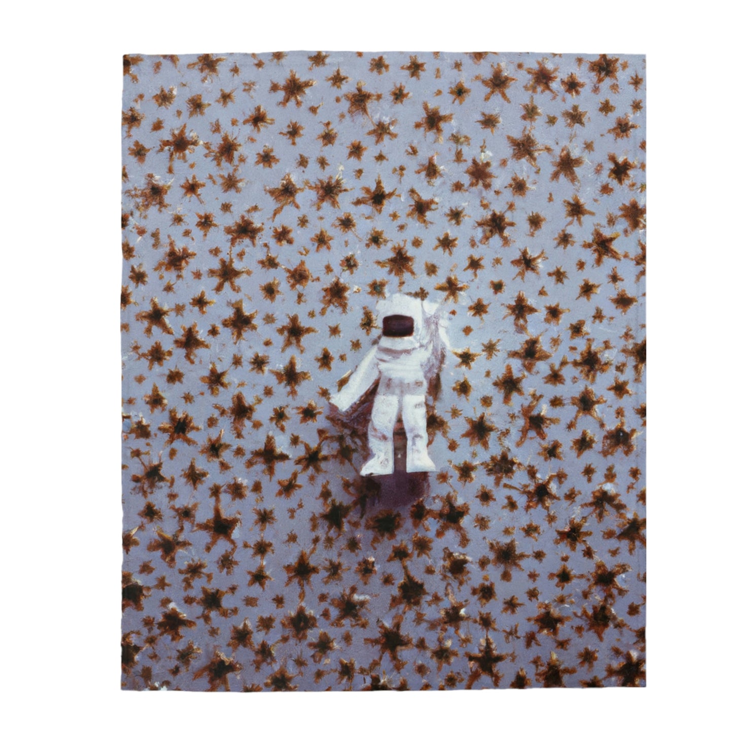 "A Small Adventurer Among Giant Stars" - The Alien Velveteen Plush Blanket