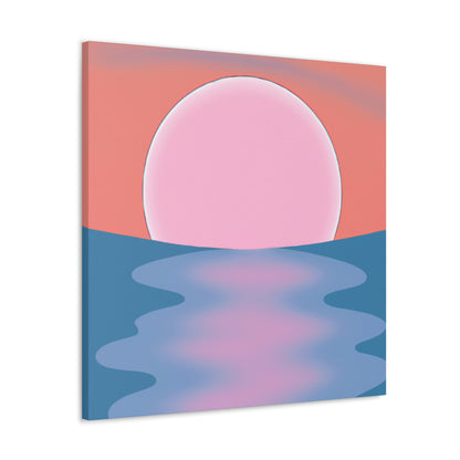 "Serenity at Sunset" - The Alien Canva