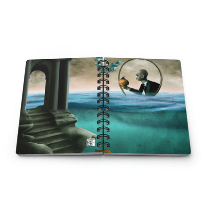 The Mystery of the Underwater Palace - The Alien Spiral Bound Journal