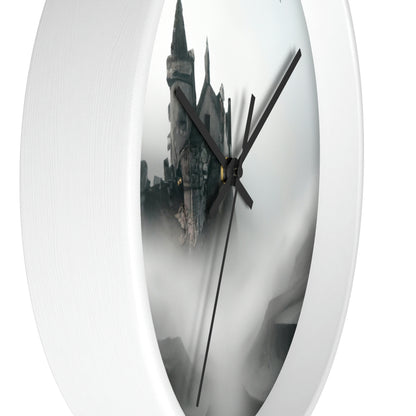 "Ghostly Citadel of the Mist" - The Alien Wall Clock