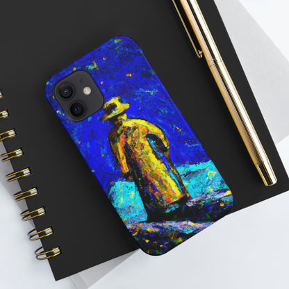 "Lone Mage on the Frozen Summit" - The Alien Tough Phone Cases