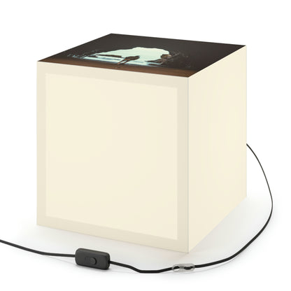 "The Hidden Cave of the Beach" - The Alien Light Cube Lamp