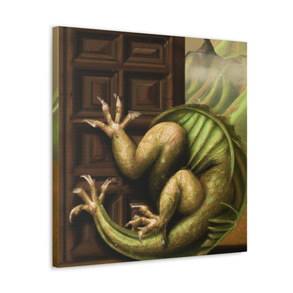 Guardian of the Hidden Door: The Slumbering Dragon - The Alien Canva