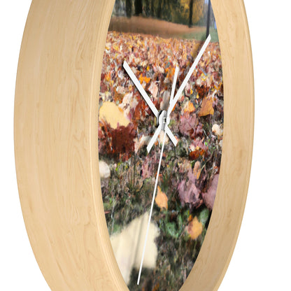 "Autumn's Forgotten Mystery" - The Alien Wall Clock