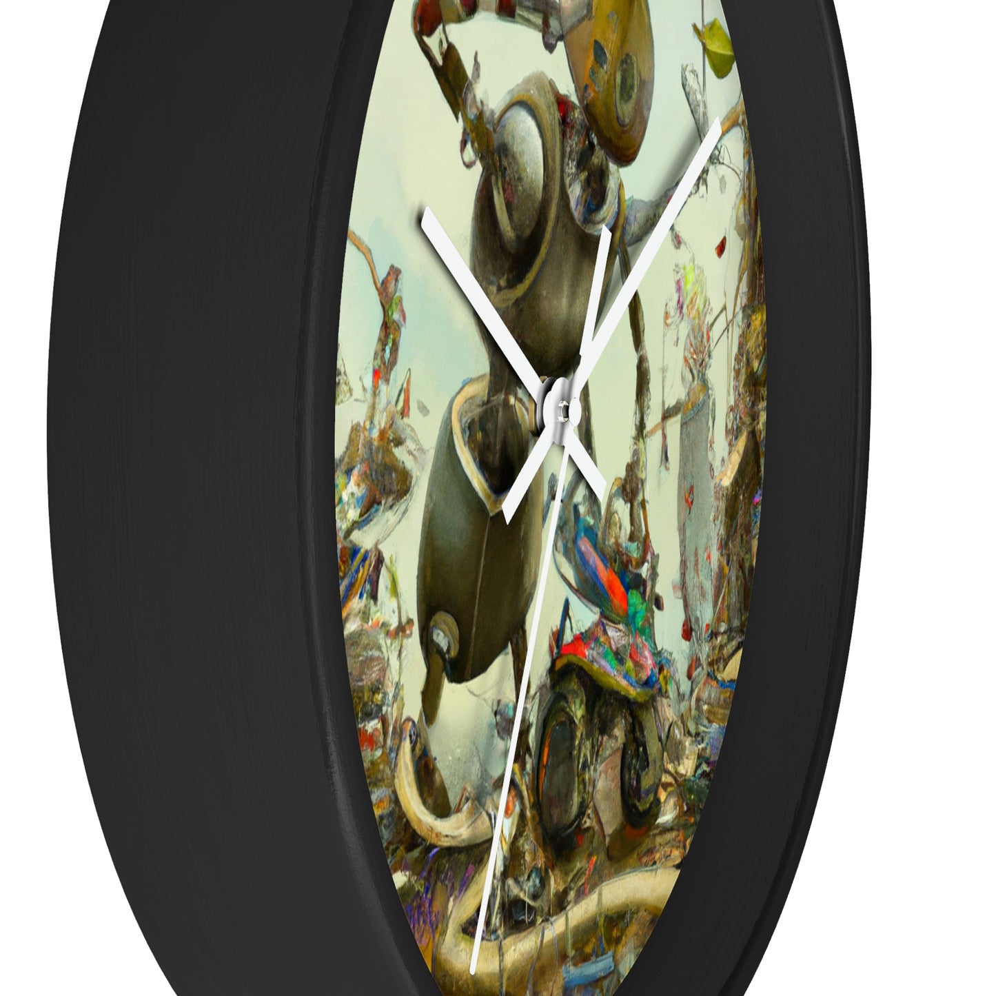 Robot Rejuvenates the Wilds - The Alien Wall Clock