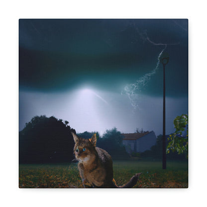 "Lost in the Storm: The Search for a Missing Cat" - The Alien Canva