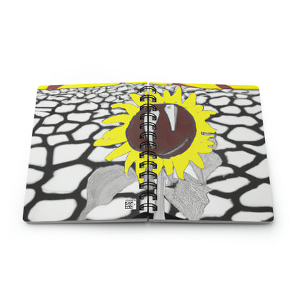 "A Sunflower Withering on a Parched Field" - The Alien Spiral Bound Journal