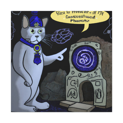 The Mystery Time Traveller Cat - The Alien Canva