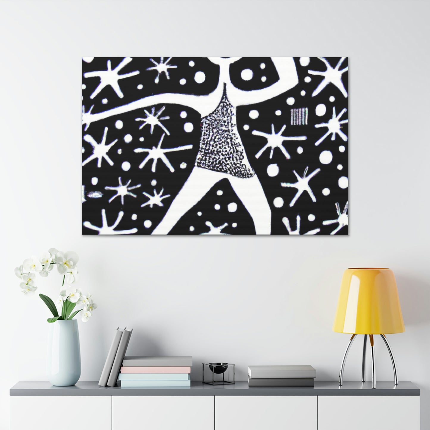 "Dancing Among the Galactic Light" - The Alien Canva