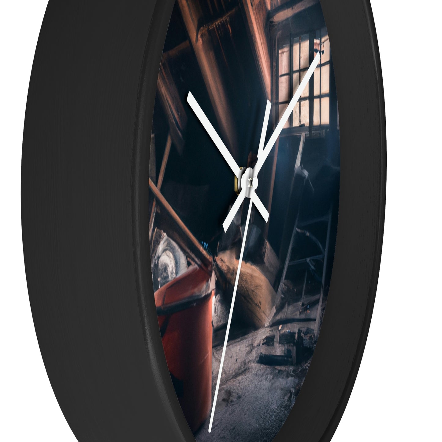 "Dusty Hopes in an Abandoned Attic" - The Alien Wall Clock