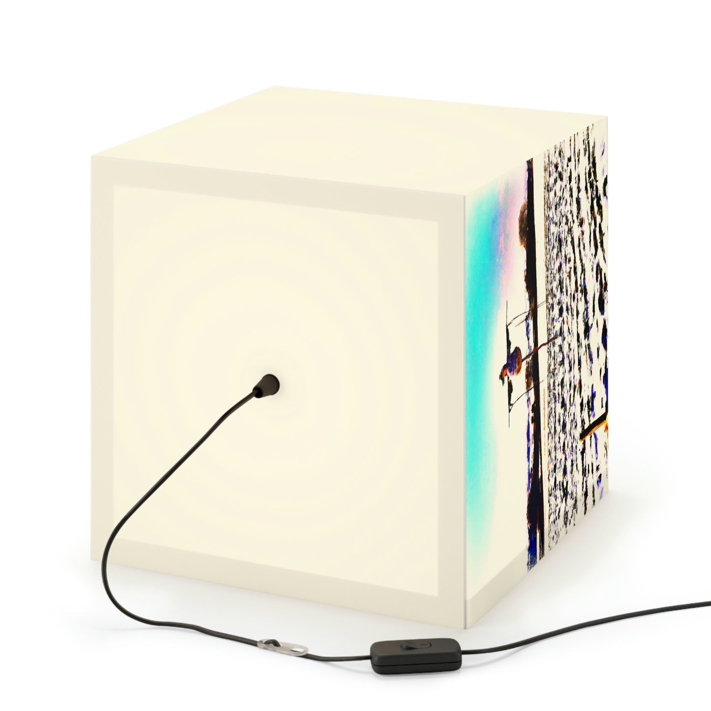 "A Winter Vigilance" - The Alien Light Cube Lamp