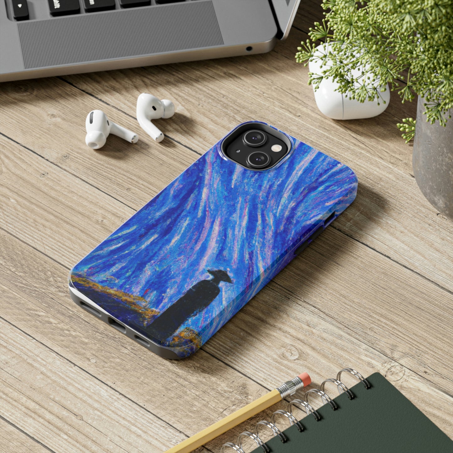 "A Starlit Solace" - The Alien Tough Phone Cases