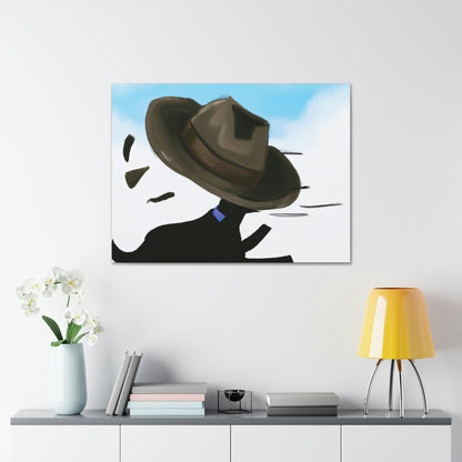 "The Hat Hunter" - Die Alien-Canva