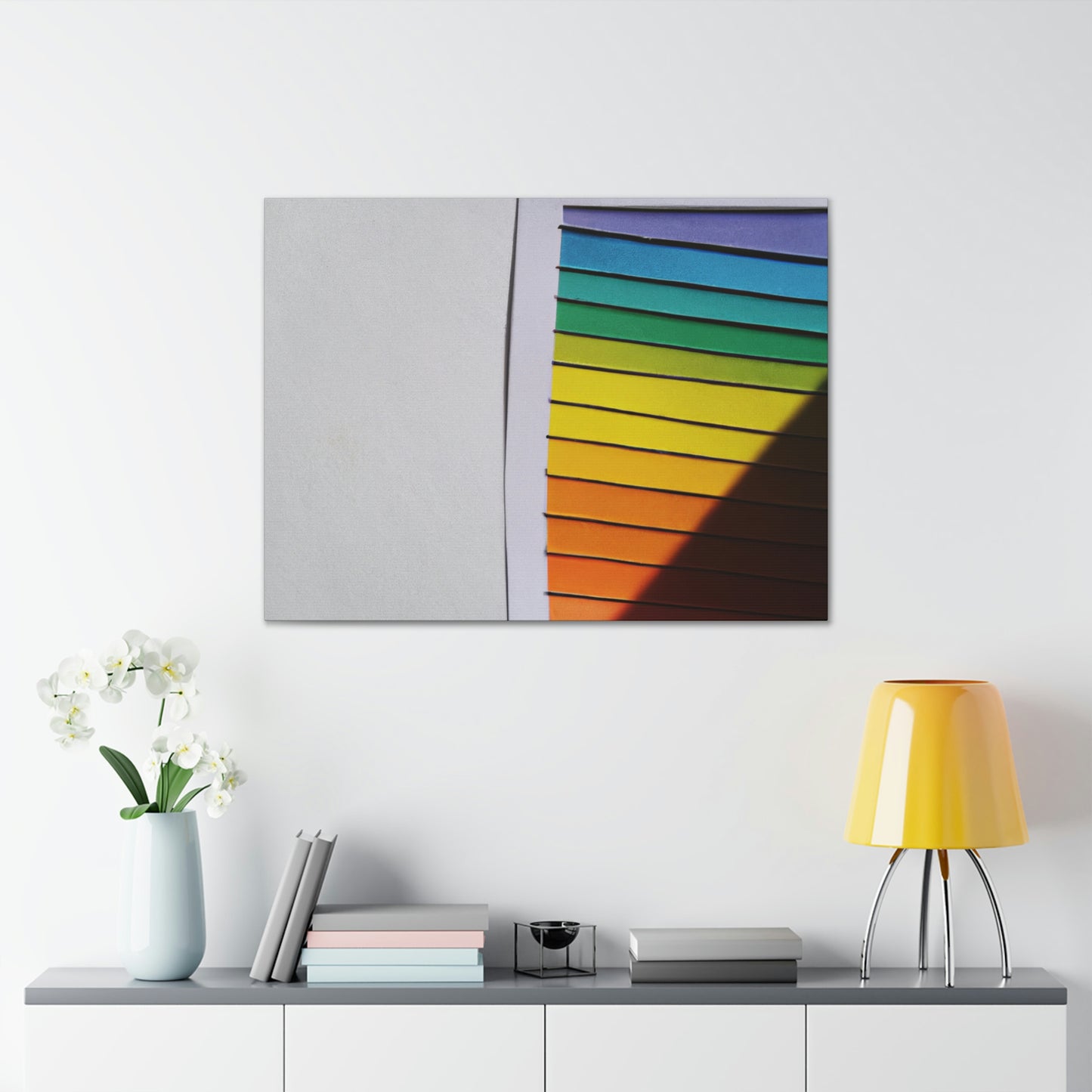 'The Colors of Joy: A Rainbow of Happiness' - Canvas