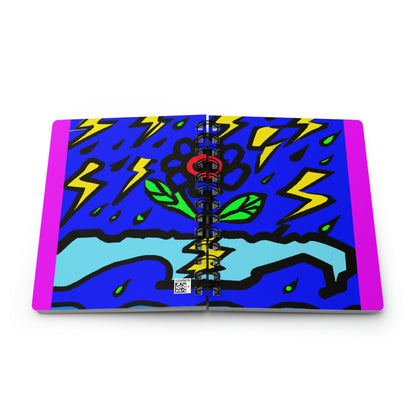 "A Bold Bloom Amidst the Storm" - The Alien Spiral Bound Journal