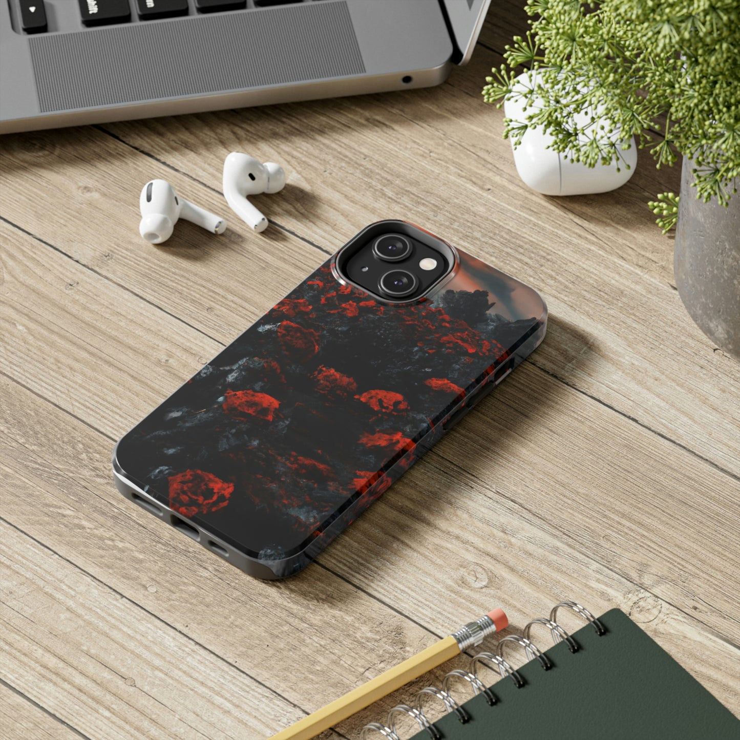 "Inferno der Blüten" - Die Alien Tough Phone Cases